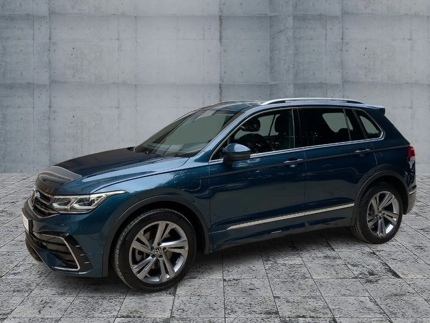 Volkswagen Tiguan 1.4 TSI eHYBRID R-LINE MATRIX+NAV+ACC+AHK Blau - 2