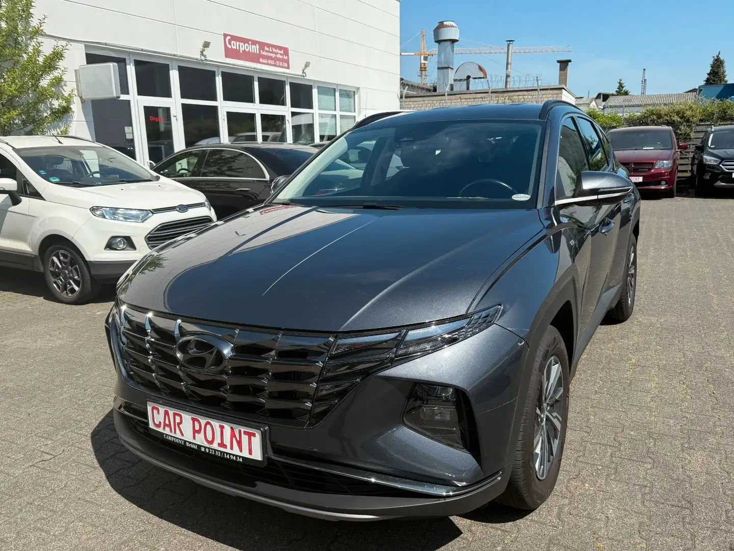 Hyundai TUCSON Select 1.HAND/NAVI/KAMERA/SHZ/8 FACH/PDC Grigio - 1