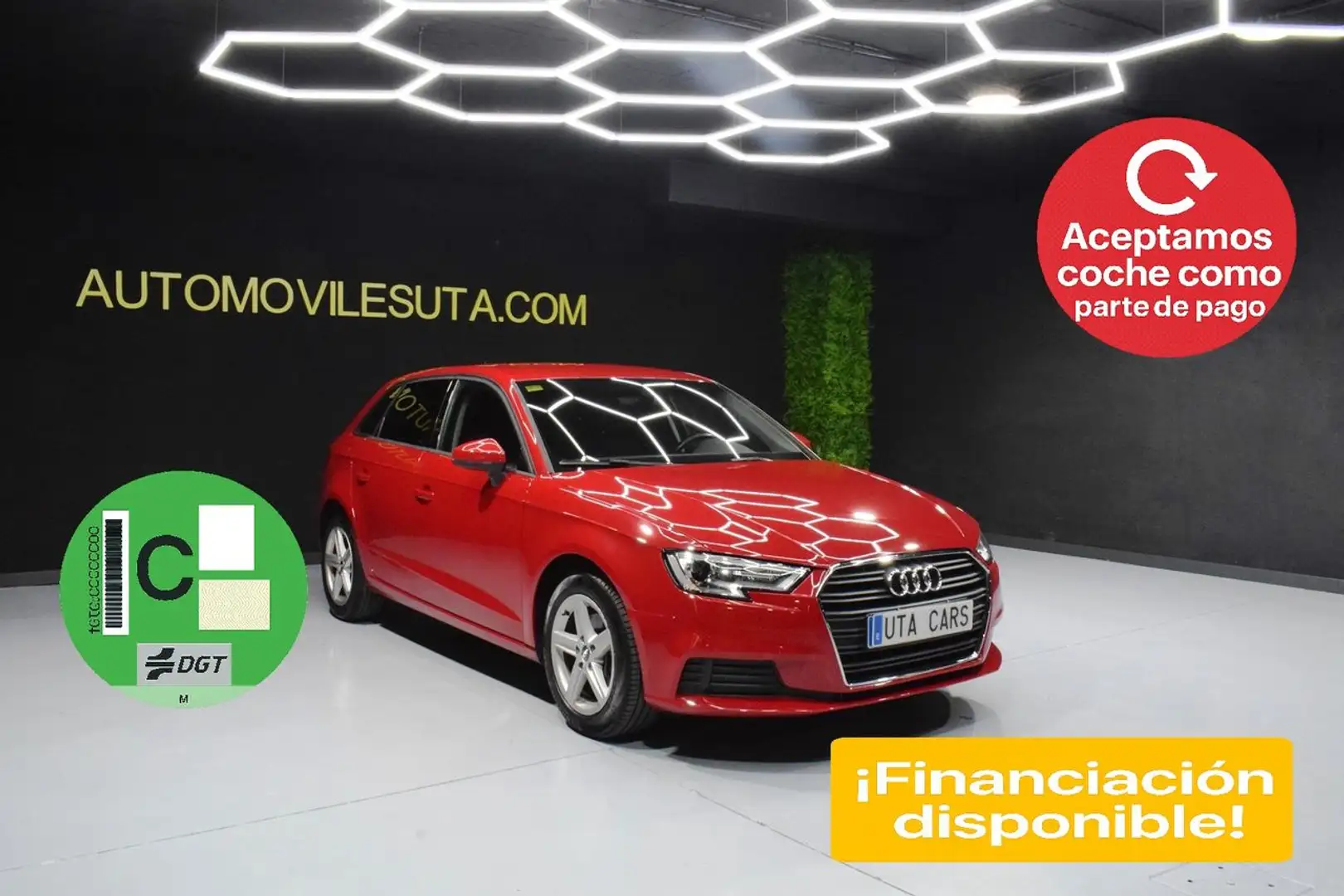 Audi A3 Sportback 1.6TDI 85kW Rojo - 1