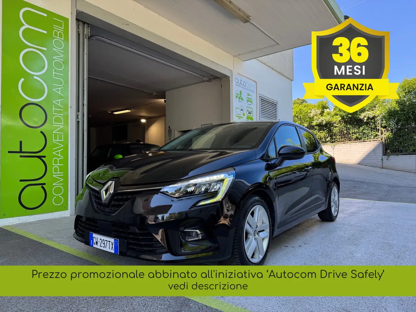 Renault Clio 1.0tce Zen GARANZIA 24 MESI LED-CARPLAY-ADAS-PROMO Nero - 1