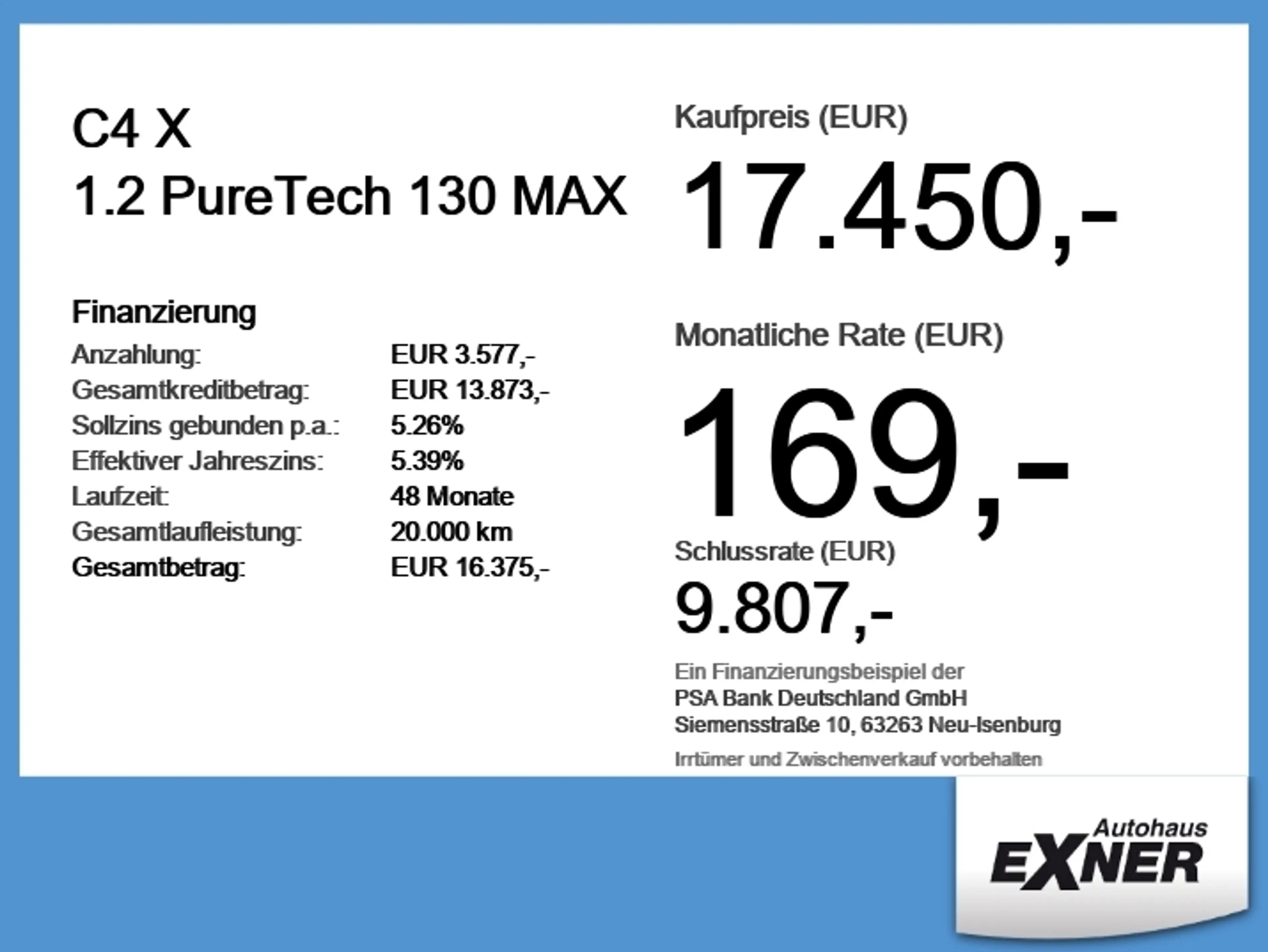 Citroen C4 X 1.2 PureTech 130 MAX LED+Navi+Kamera+PDC+ — photo 6