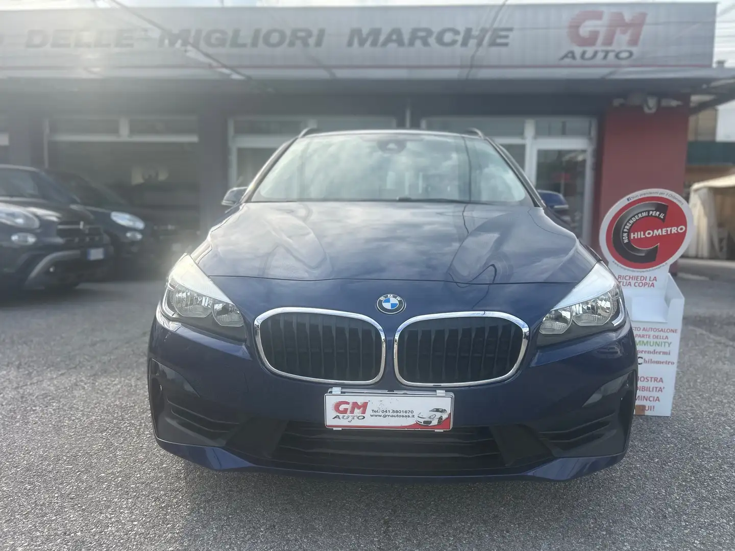 BMW 216 216d Gran Tourer Advantage 7p.ti auto Bleu - 2