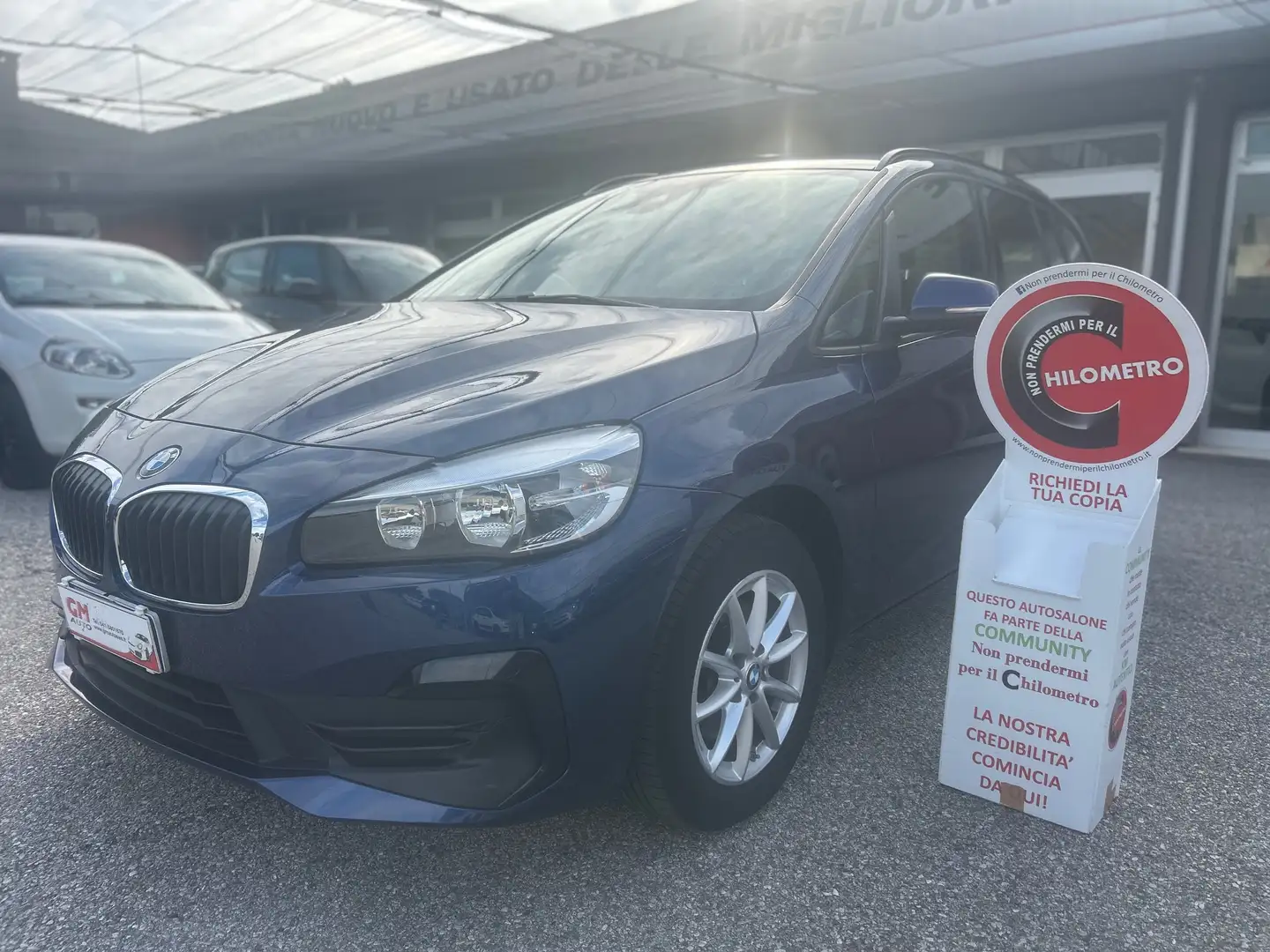 BMW 216 216d Gran Tourer Advantage 7p.ti auto Bleu - 1