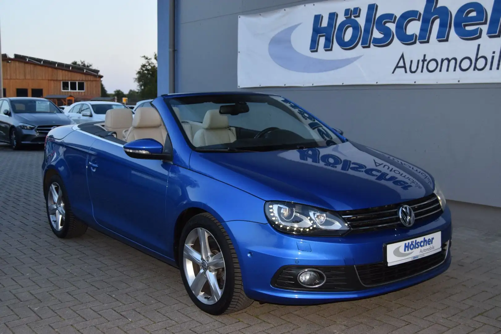 Volkswagen Eos 1.4 TSI Sport & Style;Navi,Leder,Xenon Parks Bleu - 1