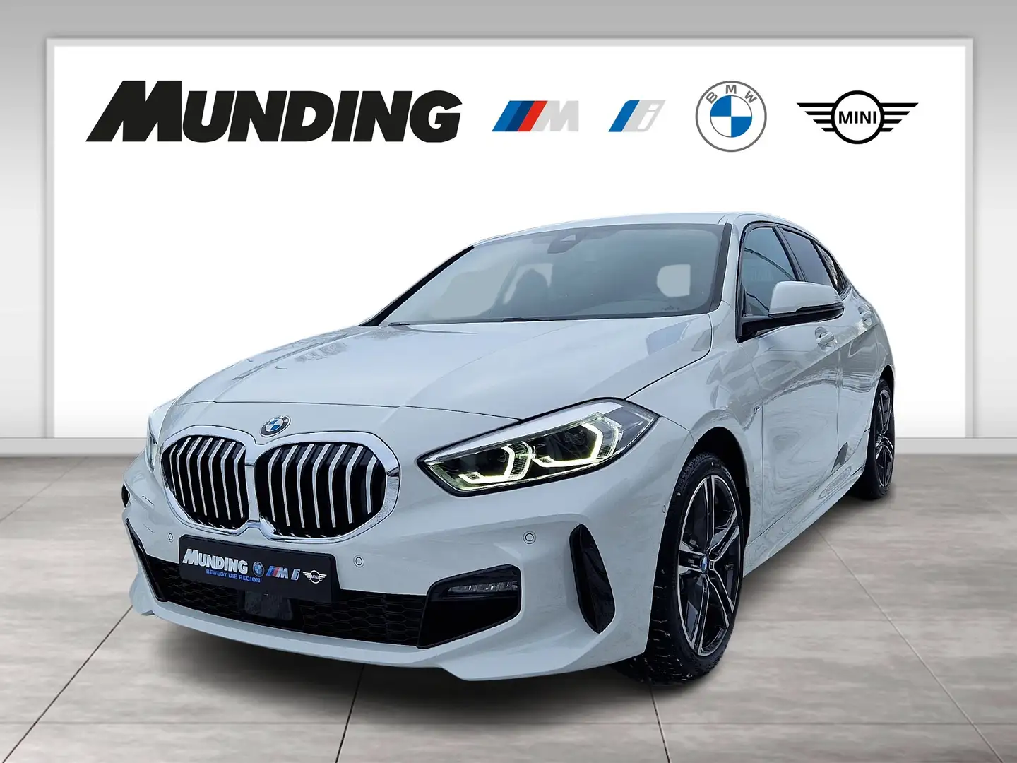 BMW 118 i M-Sport HiFi|DAB|LED|WLAN|RFK|Tempomat|MFL|SHZ Fehér - 1