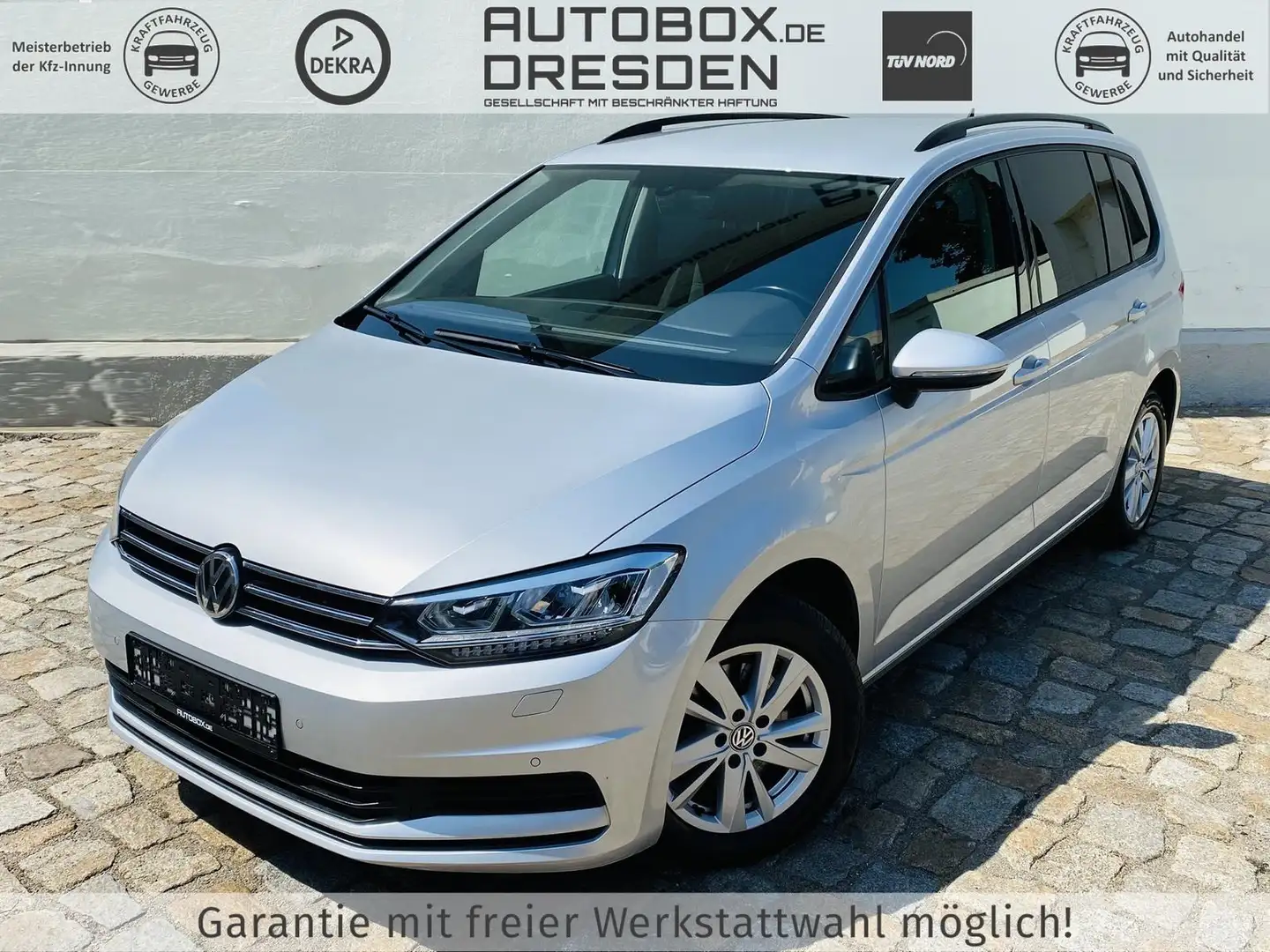 Volkswagen Touran 2.0 TDI +ACC+LED+NAVI+MASSAGE+ Silber - 1