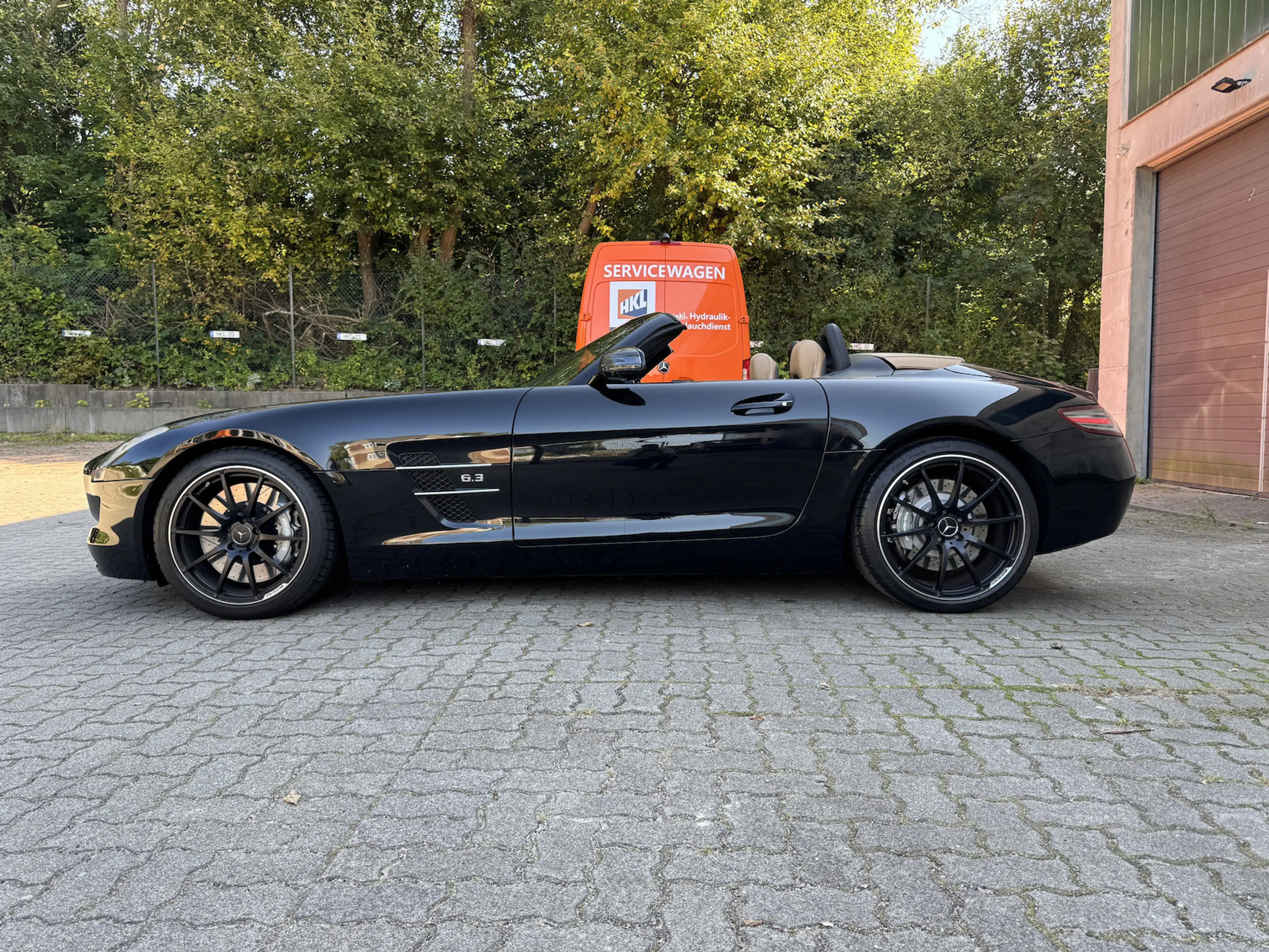 Mercedes-Benz SLS dt Kfz 2. Hd Scheckheft 11 J. Vorbesitz — photo 14