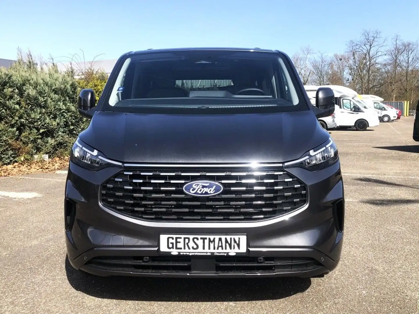 Ford Tourneo Custom 320 L1 Autom. Titanium Panorama Standhzg. Gris - 2