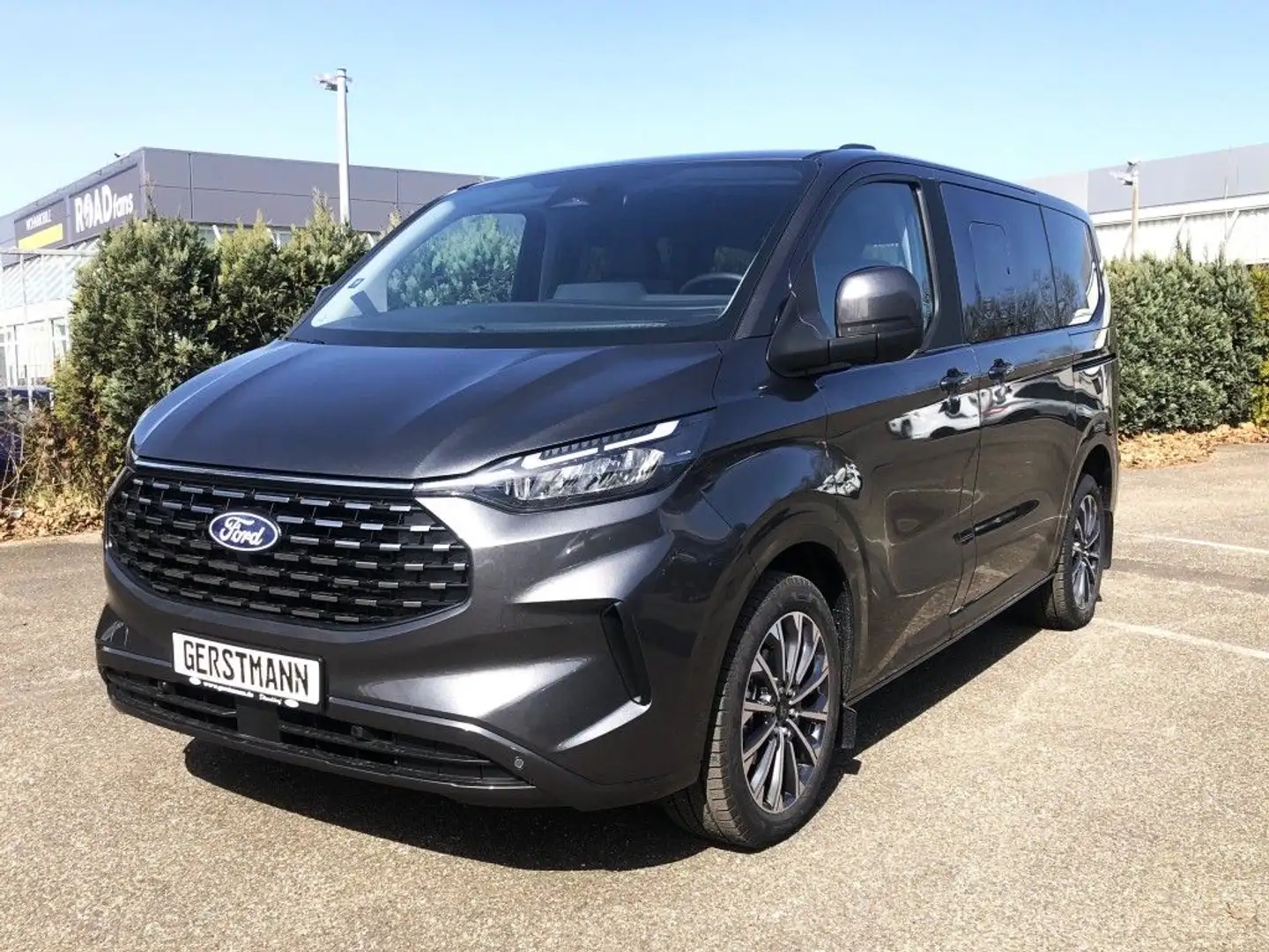 Ford Tourneo Custom 320 L1 Autom. Titanium Panorama Standhzg. Gris - 1