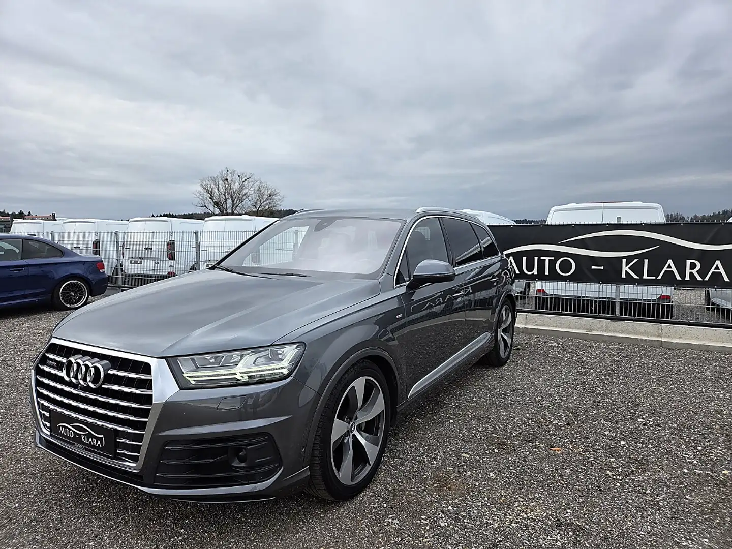 Audi Q7 3,0 TDI quattro Tiptronic *3x S-LINE * MATRIX * Grau - 1
