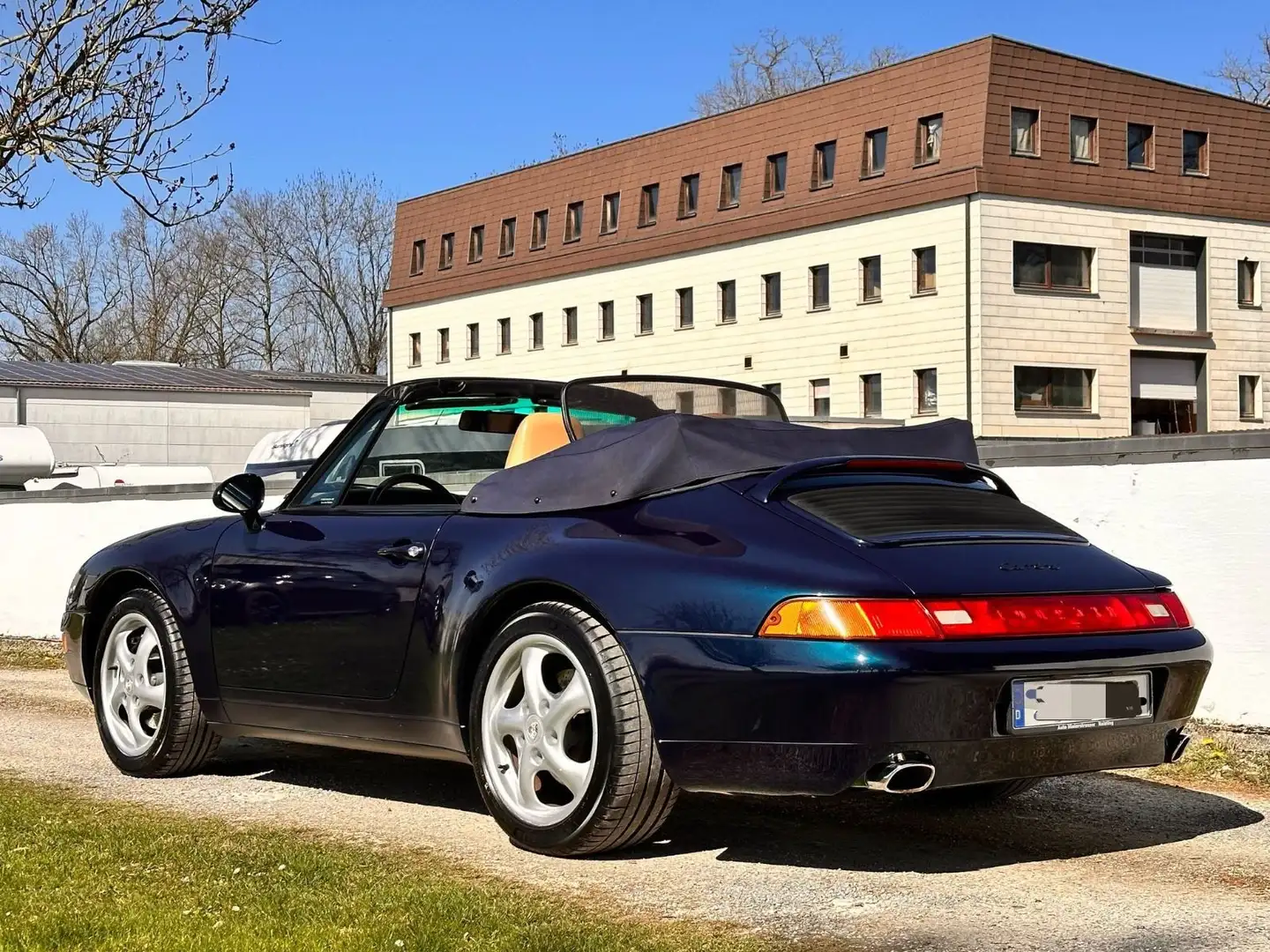 Porsche 993 CABRIO/SCHALTER/KLIMA Blau - 2