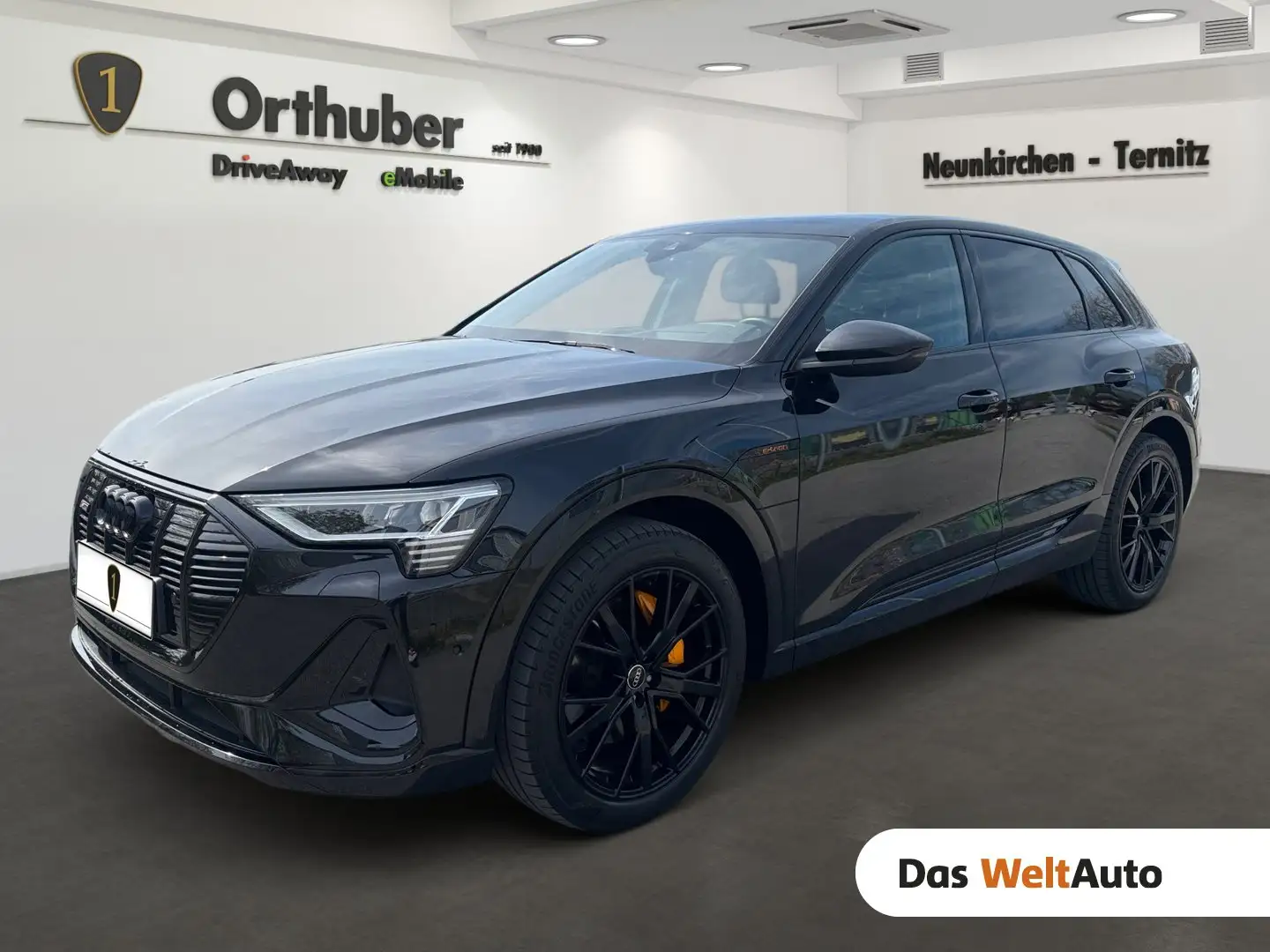 Audi e-tron 50 quattro S line Schwarz - 1