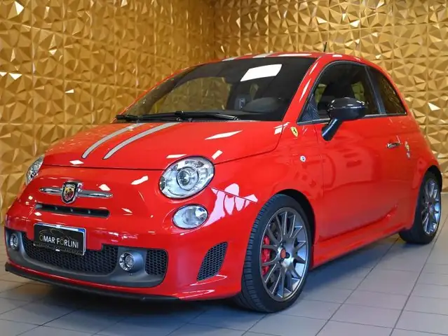 Abarth 695 TRIBUTO FERRARI N° 102 ROSSO CORSA DA COLLEZIONE!!
