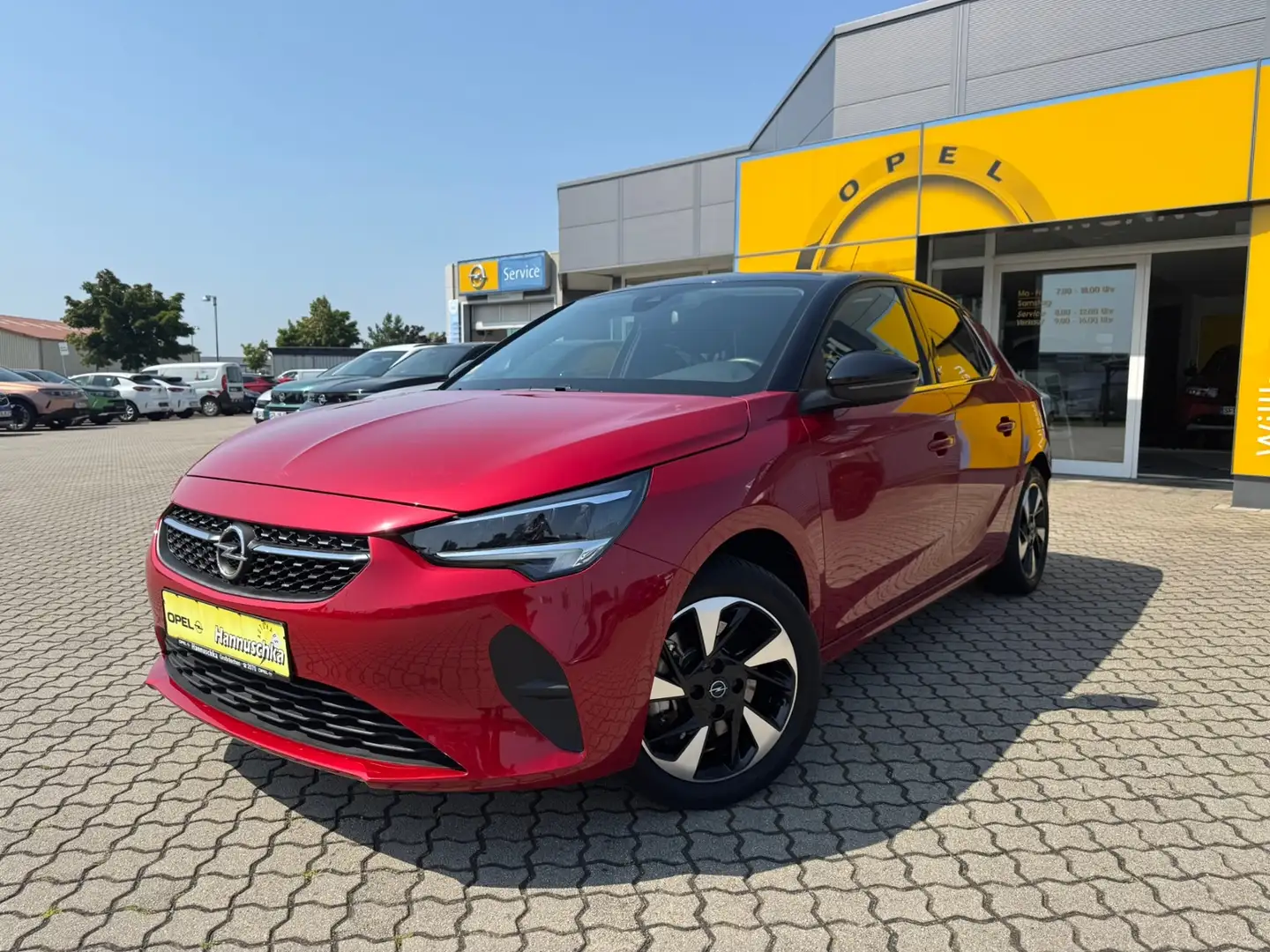 Opel Corsa F e Elegance Rot - 2