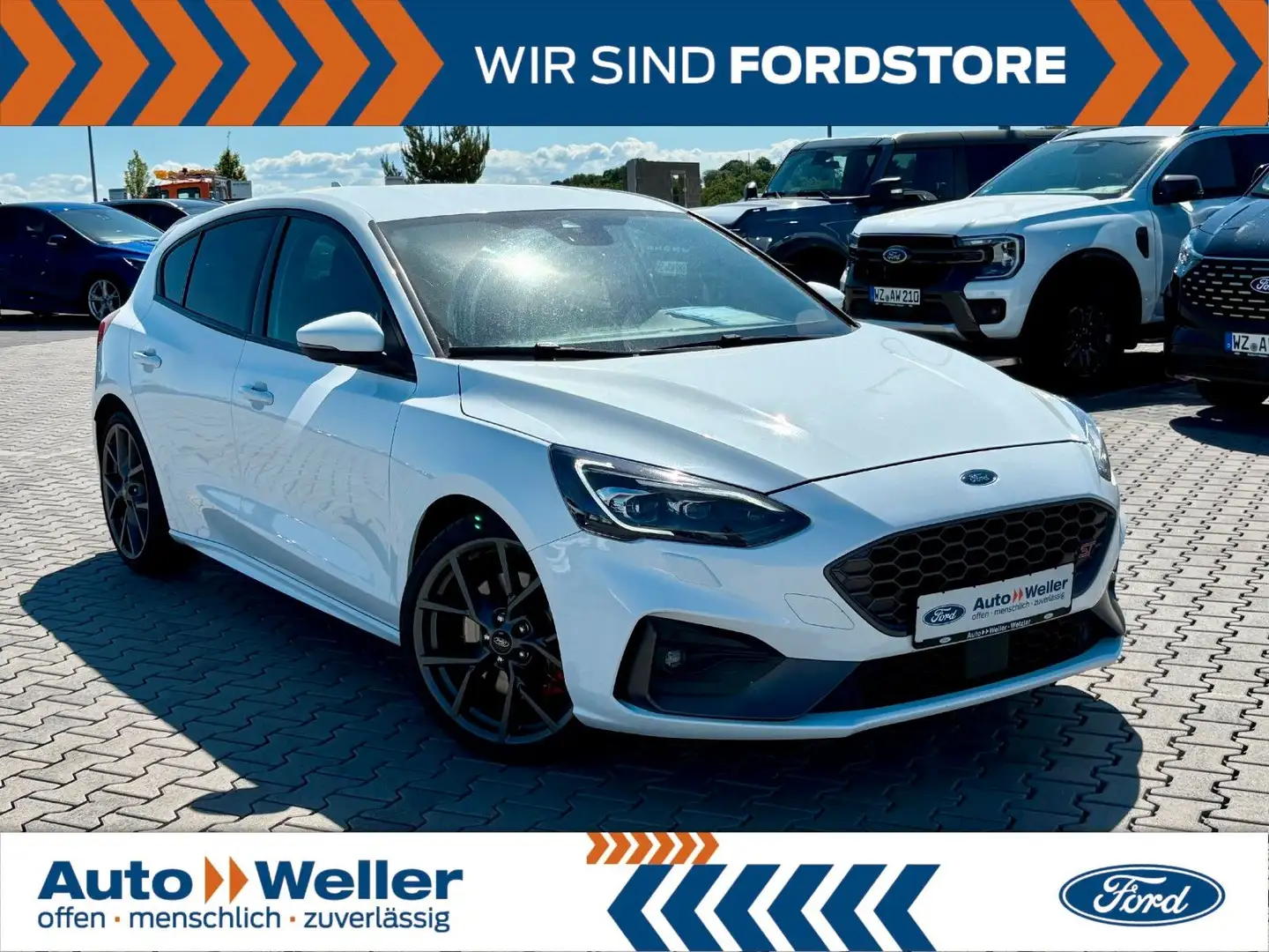 Ford Focus Lim. ST 2.3 EcoBoost B&O 19-Zoll Recaro Blanc - 1