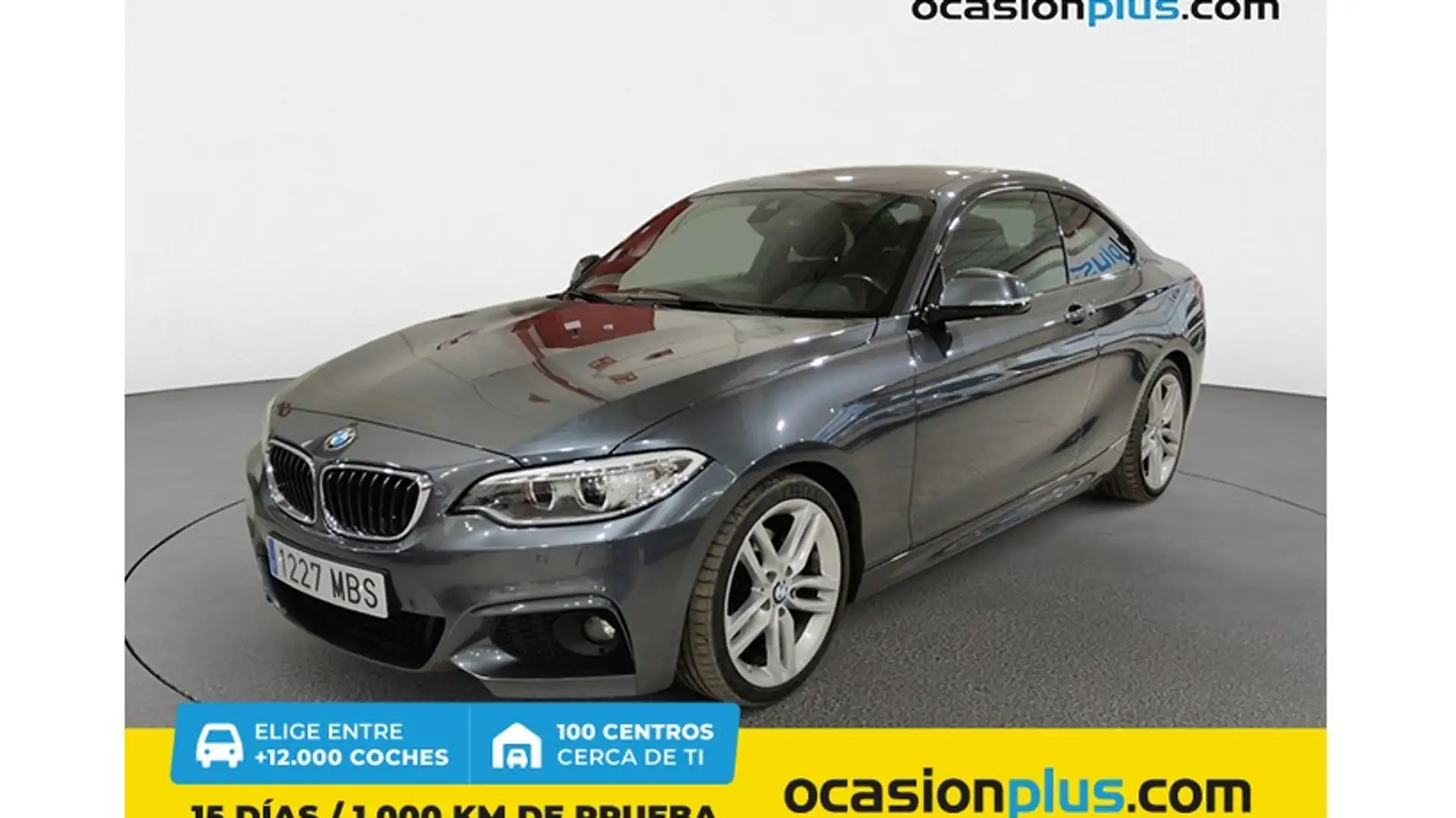 BMW 225 225dA Coupé Gris - 1