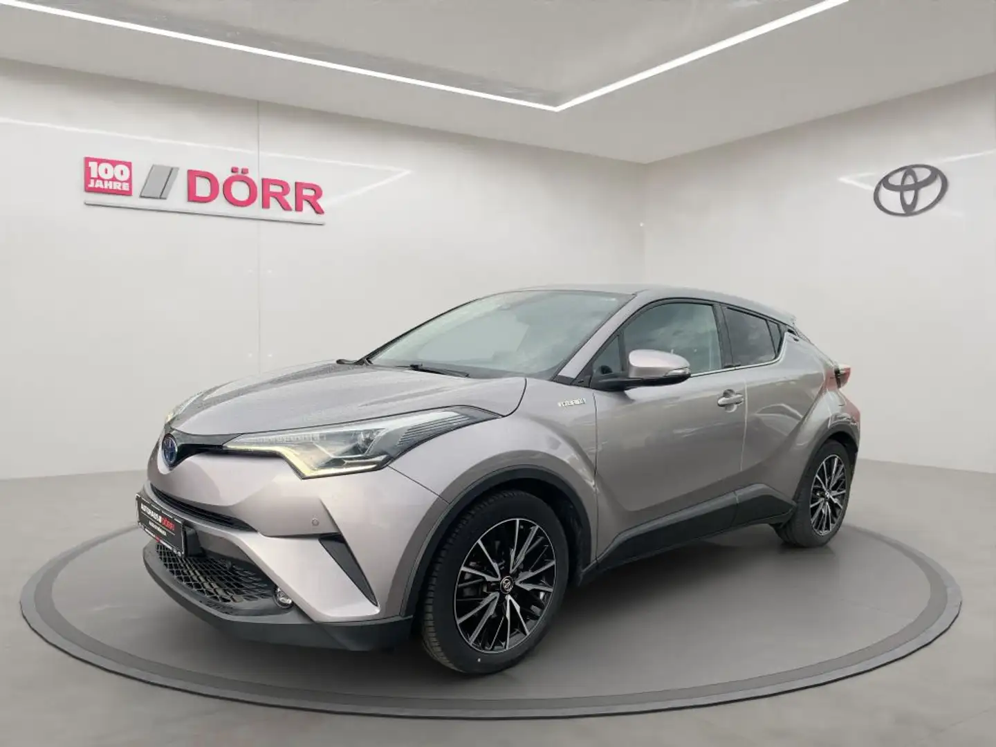 Toyota C-HR Hybrid Lounge LED/JBL/Leder/Navi Silber - 1