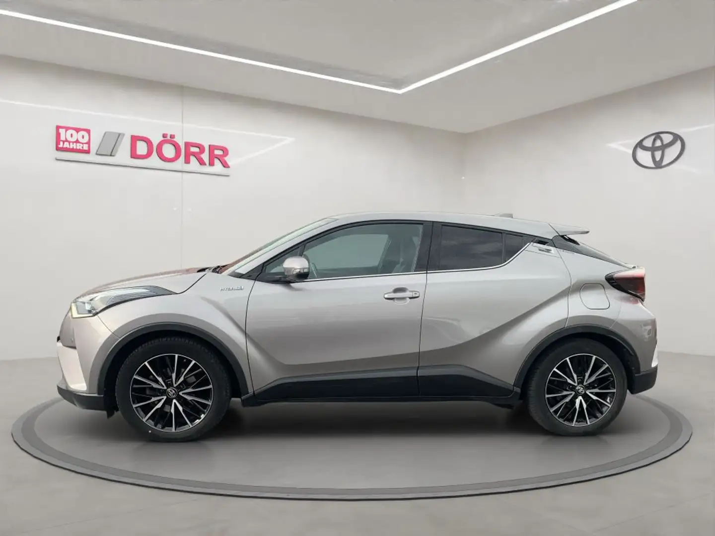 Toyota C-HR Hybrid Lounge LED/JBL/Leder/Navi Silber - 2