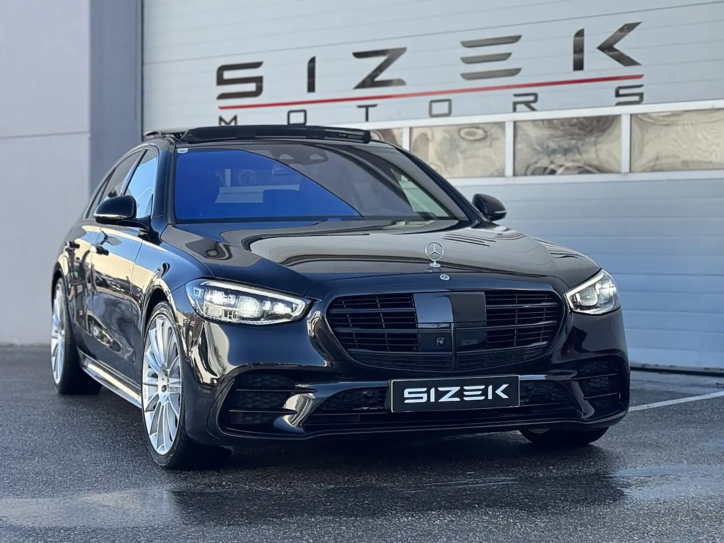 Mercedes-Benz S 350 d 4MATIC Aut. |AMG-PAKET|PANO|ACC|BURMESTER|HEA... Noir - 2