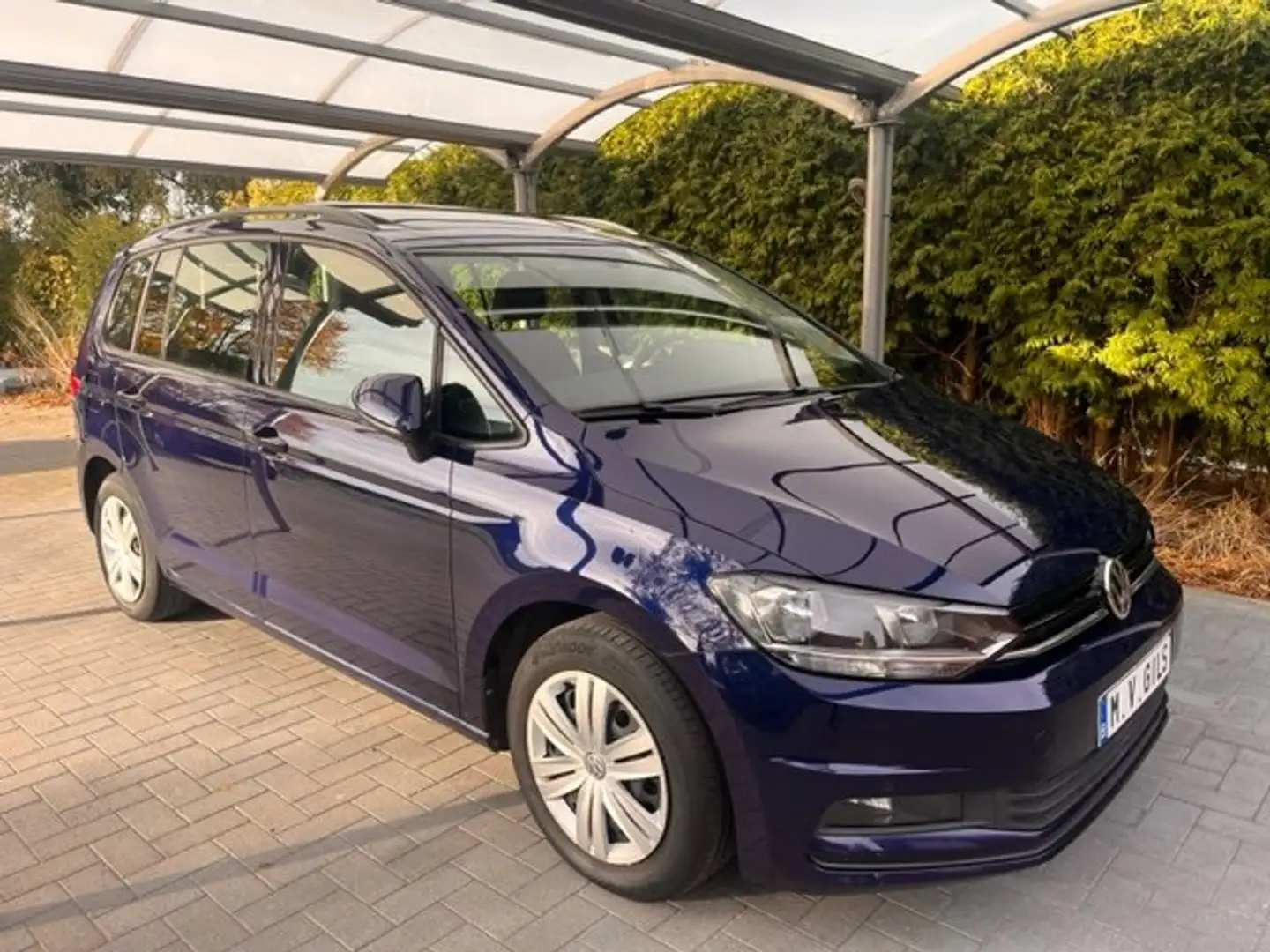 Volkswagen Touran 1.6 TDI 115 PK,Pano dak,E.L spiegels./Nieuw/ Bleu - 2