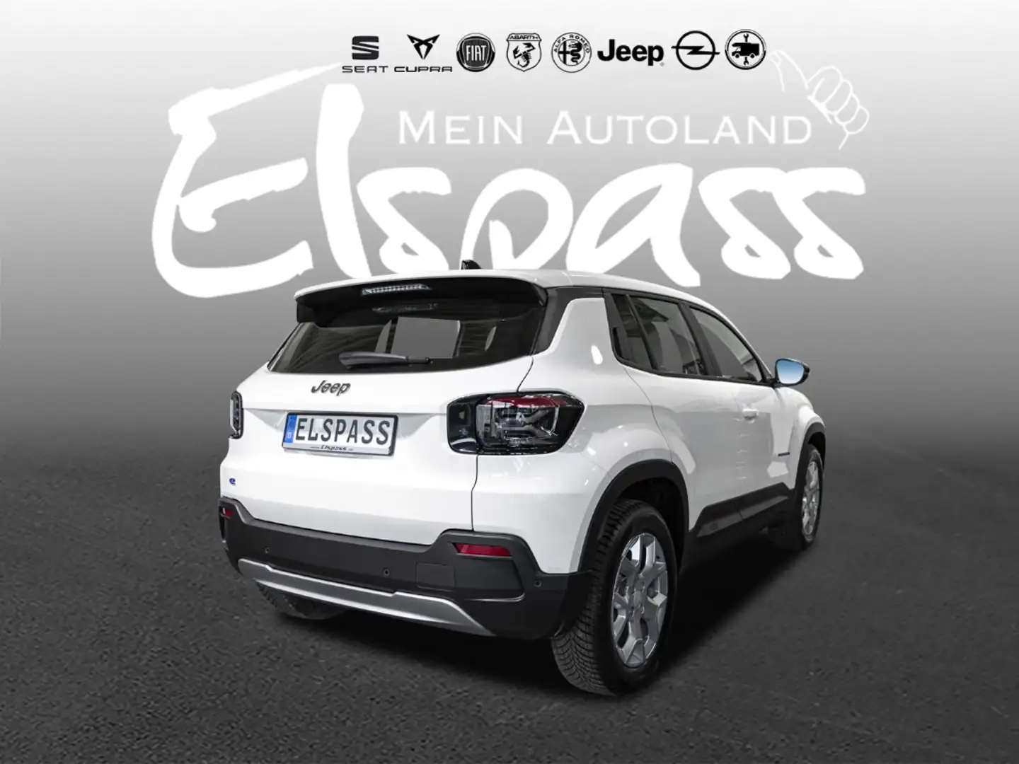 Jeep Avenger Altitude ALLWETTER LED SZHG EL.HECKKLAPPE APPLECAR Weiß - 2