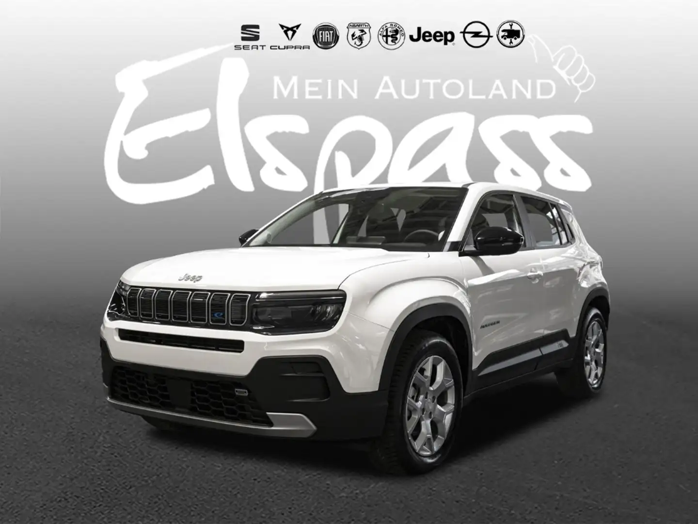 Jeep Avenger Altitude ALLWETTER LED SZHG EL.HECKKLAPPE APPLECAR Weiß - 1