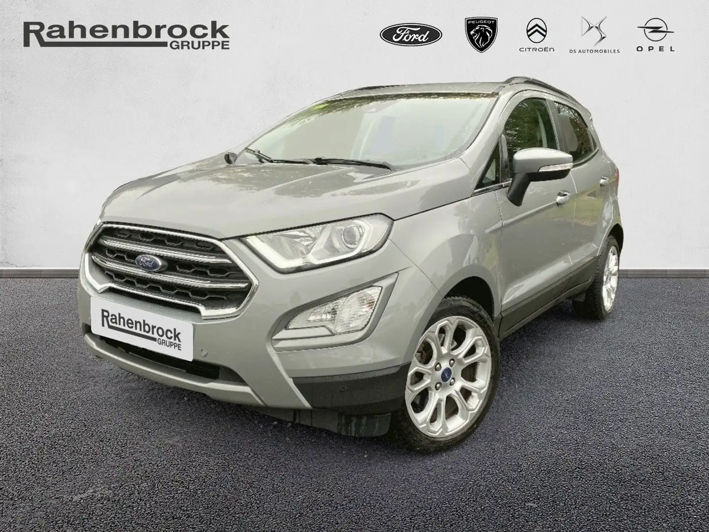 Ford EcoSport Titanium 1.0 EcoBoost Argent - 1
