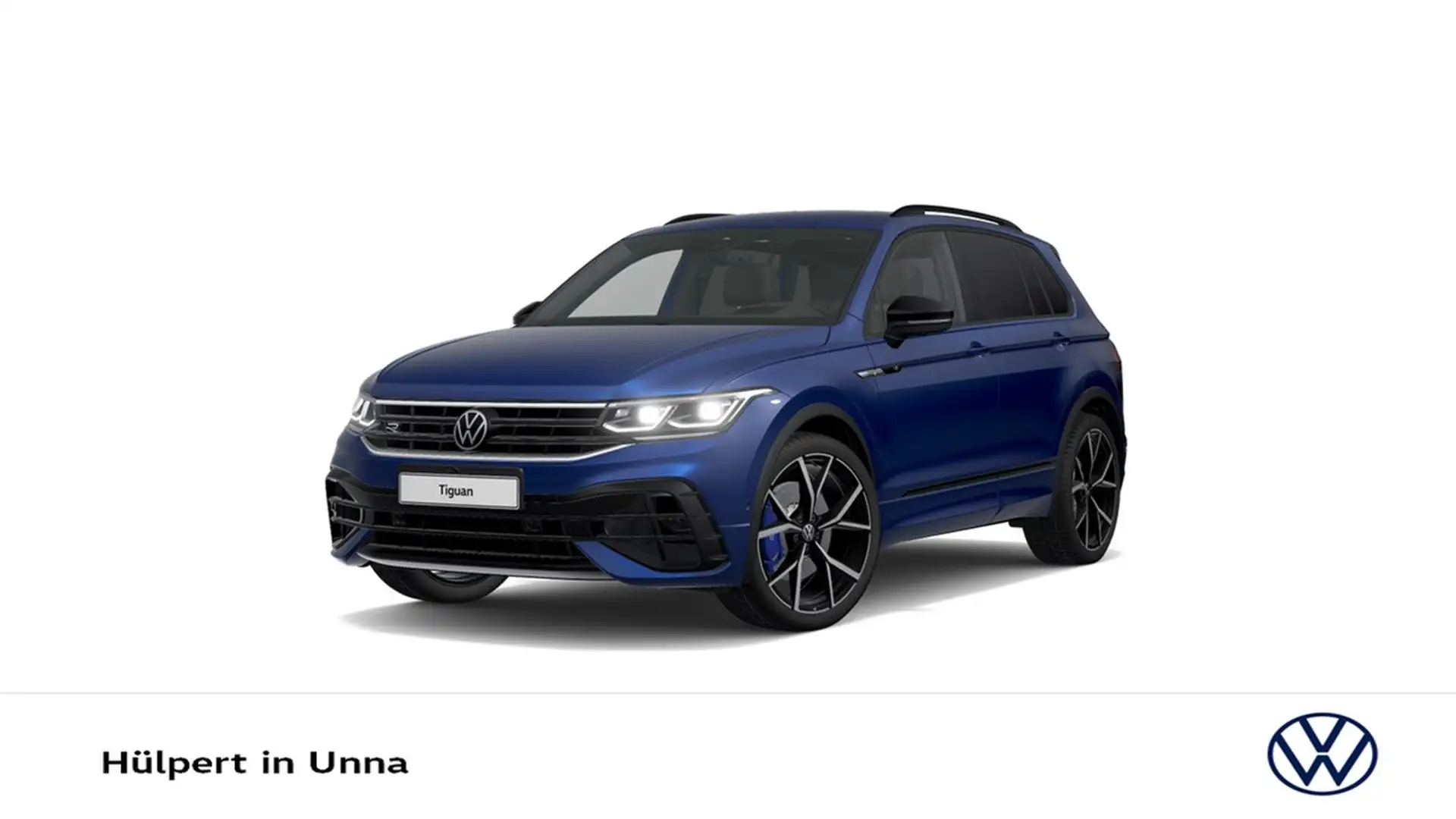 Volkswagen Tiguan 2.0 R BLACKSTYLE 4X4 AKRAPOVIC LEDER LM21 Blau - 1