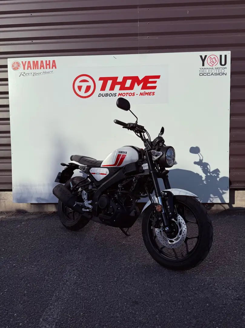 Yamaha XSR 125 Blanc - 2