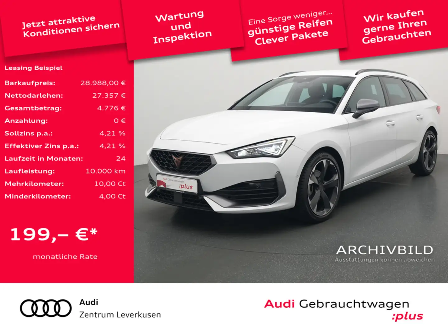 SEAT Leon DSG LED VIRT KAM SHZ PDC Schwarz - 1