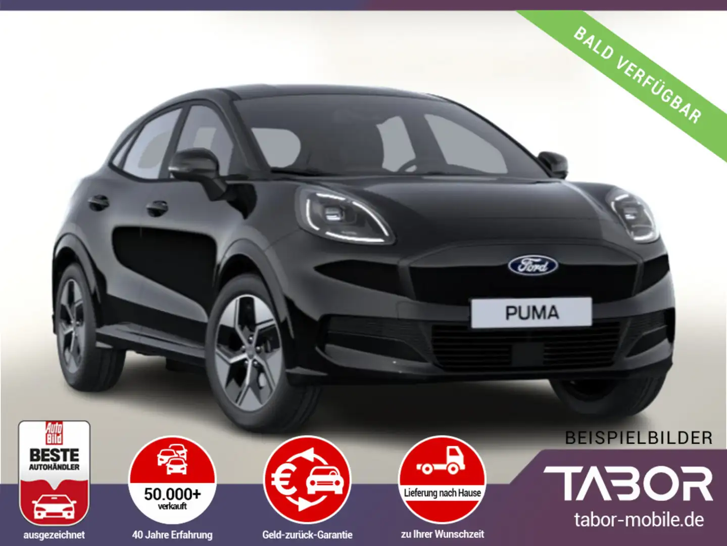 Ford Puma Gen-E 43kWh 168 WinterP KomfortP LED Kam Noir - 1
