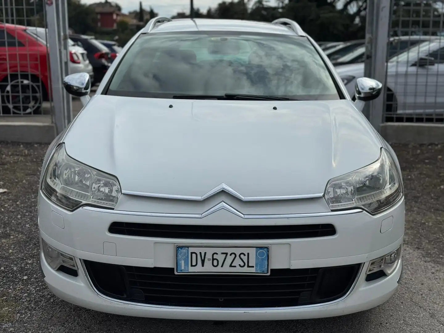 Citroen C5 II 2008 Tourer 2.0 hdi 16v Business auto Blanc - 2