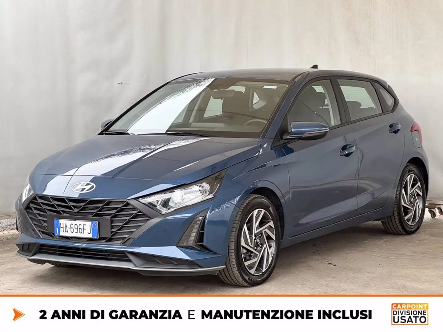 Hyundai i20 1.2 mpi connectline 79cv mt Bleu - 1