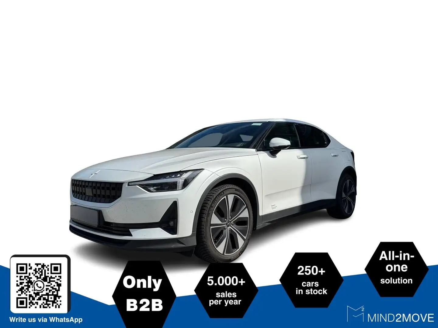 Polestar 2 Polestar2 Long Range Single Motor Elektro 78kWh Weiß - 2
