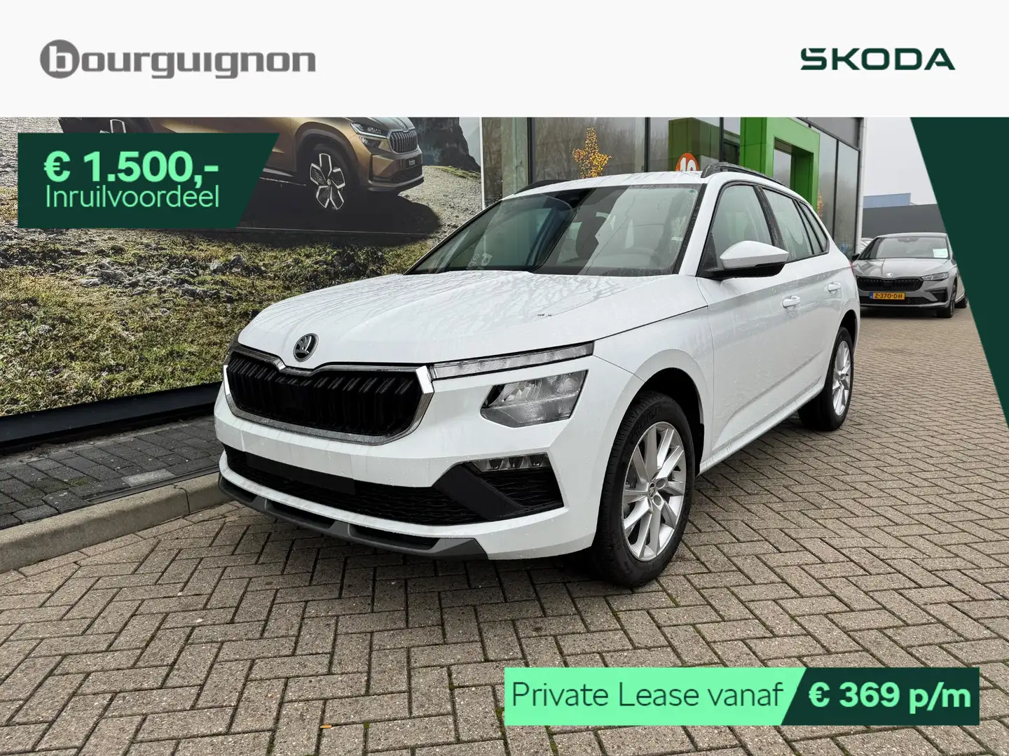 Skoda Kamiq Selection 1.0 TSI 115 PK | Parkeersensoren | Cruis Wit - 1