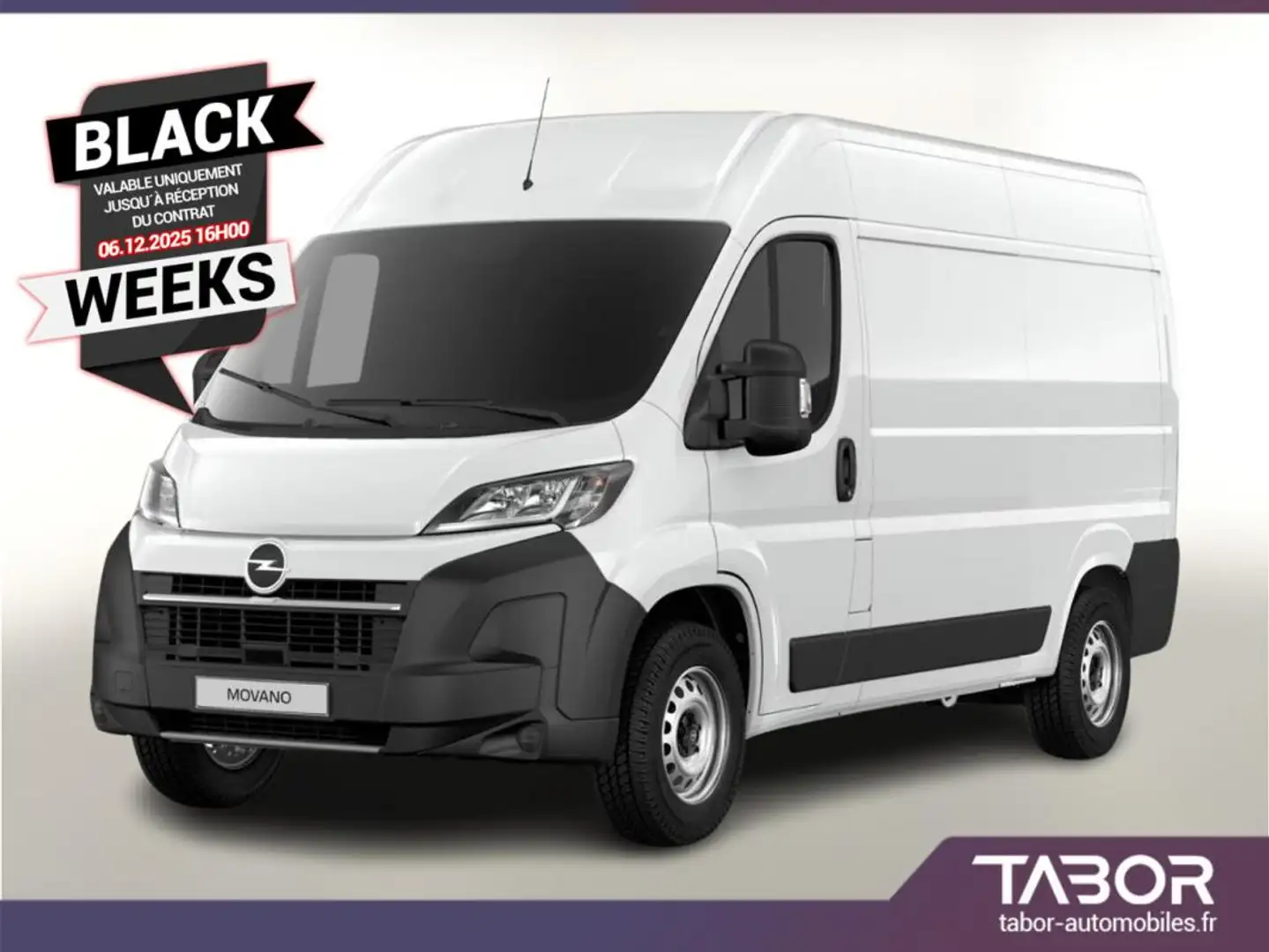 Opel Movano 2.2 D 140 AT8 L2H2 GPS cam PDC Blanc - 1