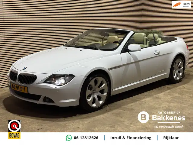 BMW 645 6-serie Cabrio 645Ci | 8 cilinder | Airco | Cruise