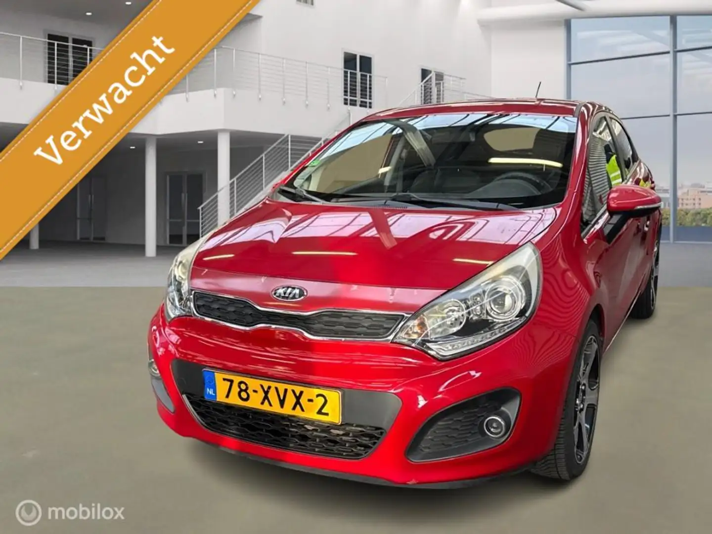 Kia Rio 1.2 CVVT Plus Pack Rood - 1