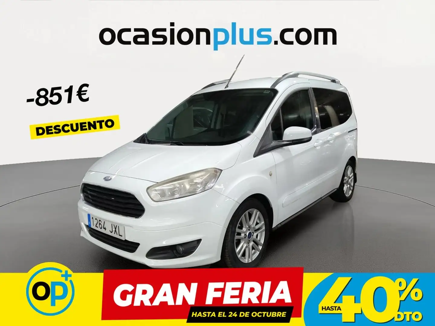 Ford Tourneo Courier 1.0 Ecoboost Titanium Blanco - 1