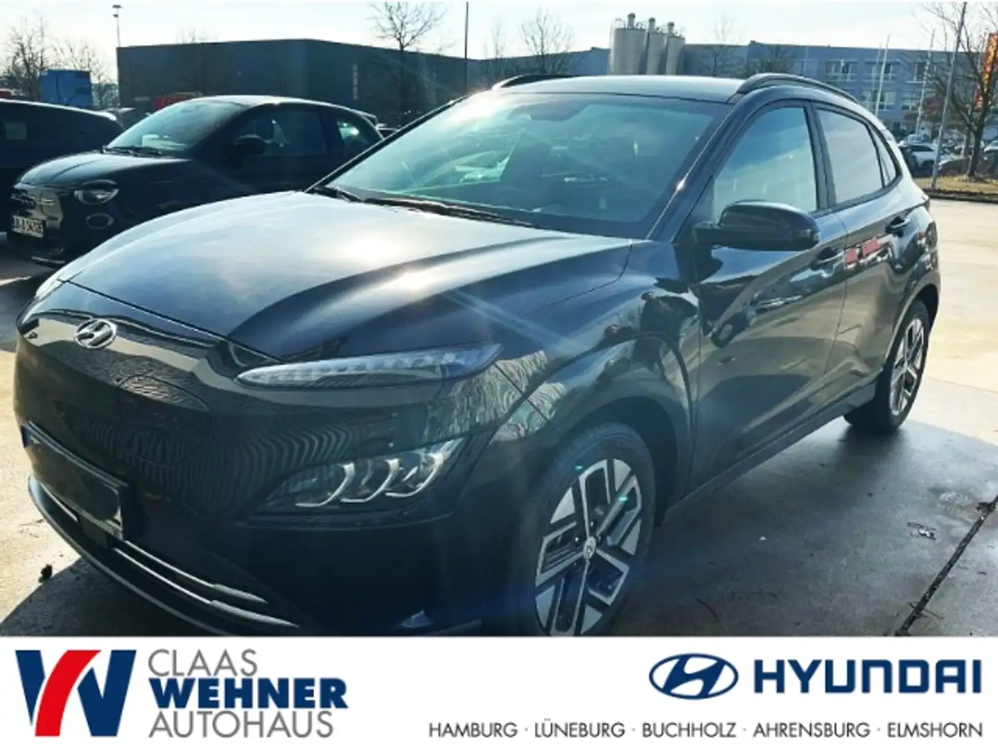 Hyundai KONA Trend Elektro 2WD Navigations-Paket Mica-Lackierun Schwarz - 1
