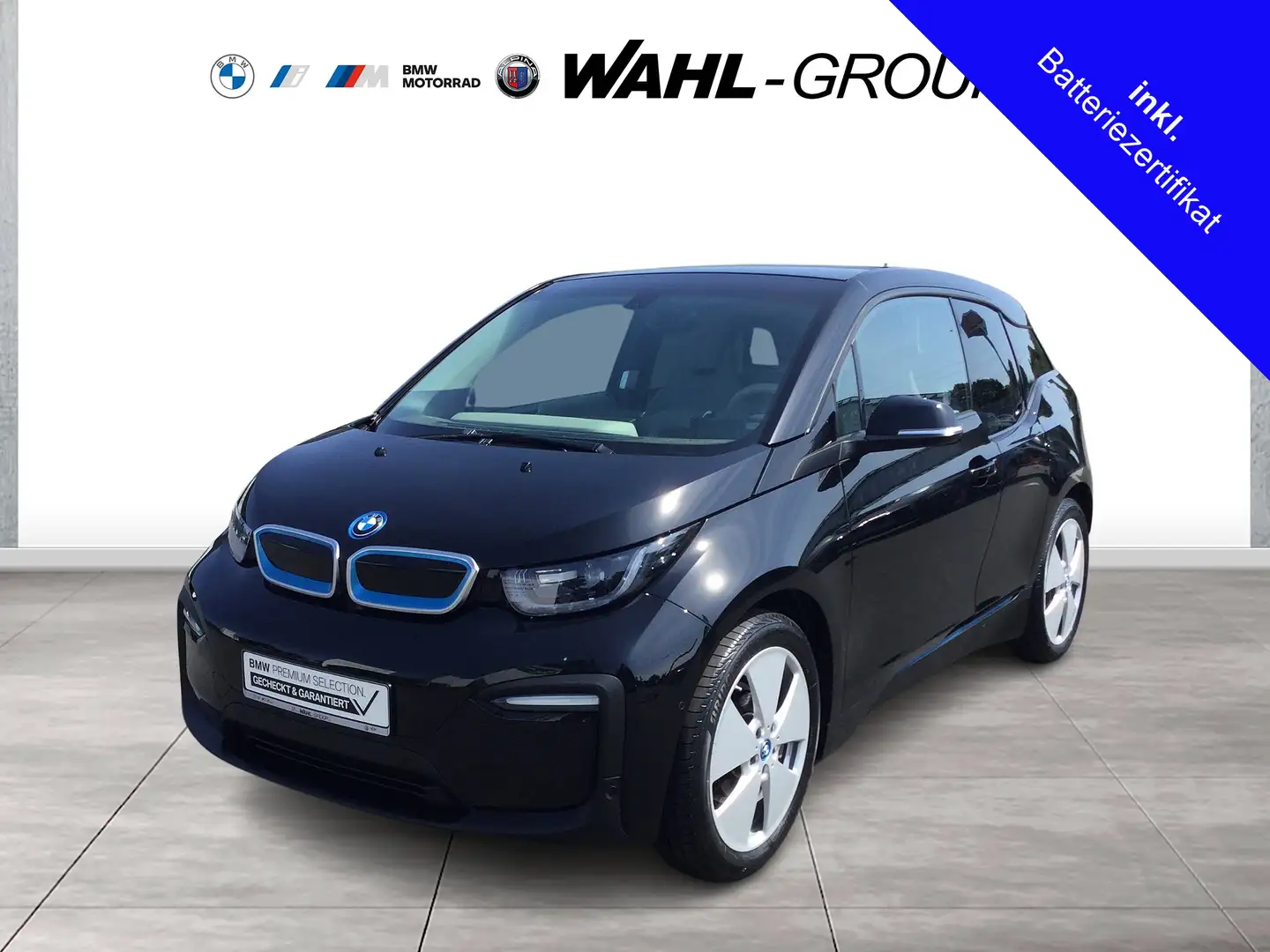BMW i3 120AH COMFORT PAKET NAVI BUSINESS GRA RFK SHZG DAB Zwart - 1