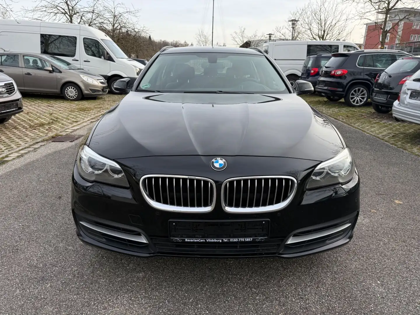 BMW 520 5 Touring 520 d, 2te Hand, Tüv neu! Schwarz - 2