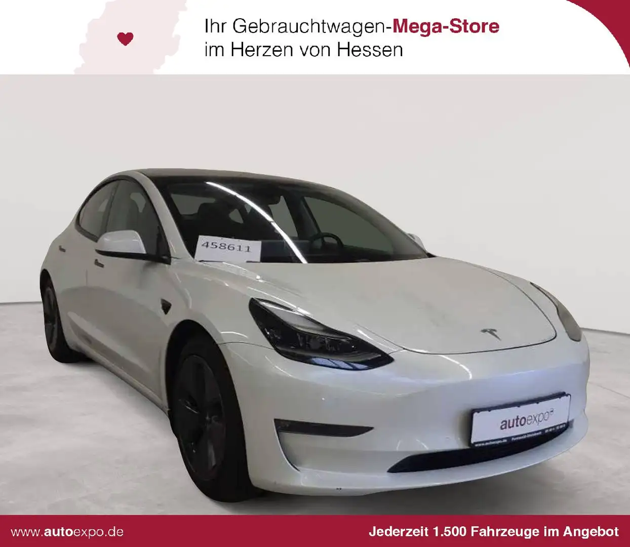 Tesla Model 3 Langstreckenbatt. Allradantrieb Dual Motor Weiß - 1