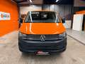 Volkswagen T6 Transporter T6 2.0 TDI DSG Pritsche Doka Lang Klima Standhei Orange - thumbnail 2