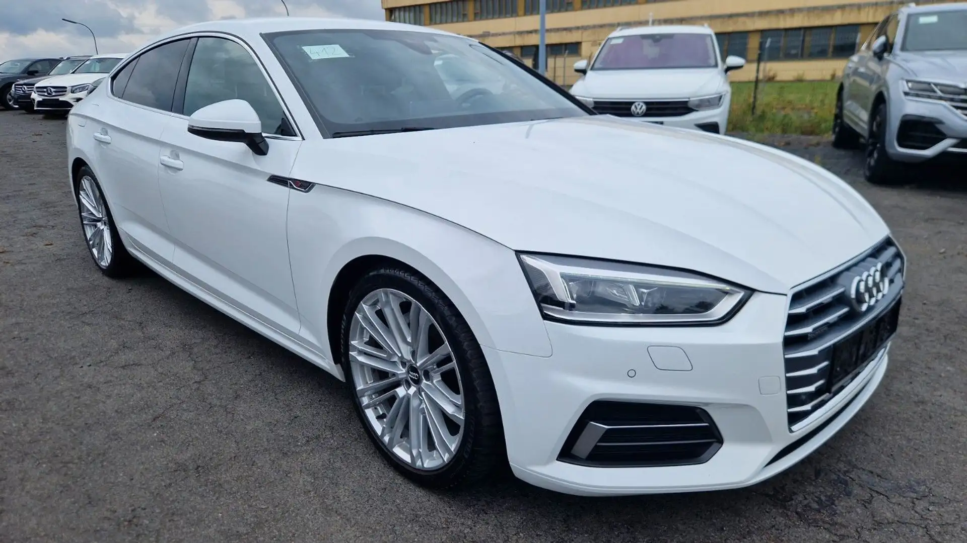 Audi A5 Sportback 40 TDI quattro S line Matrix Kamera Weiß - 1
