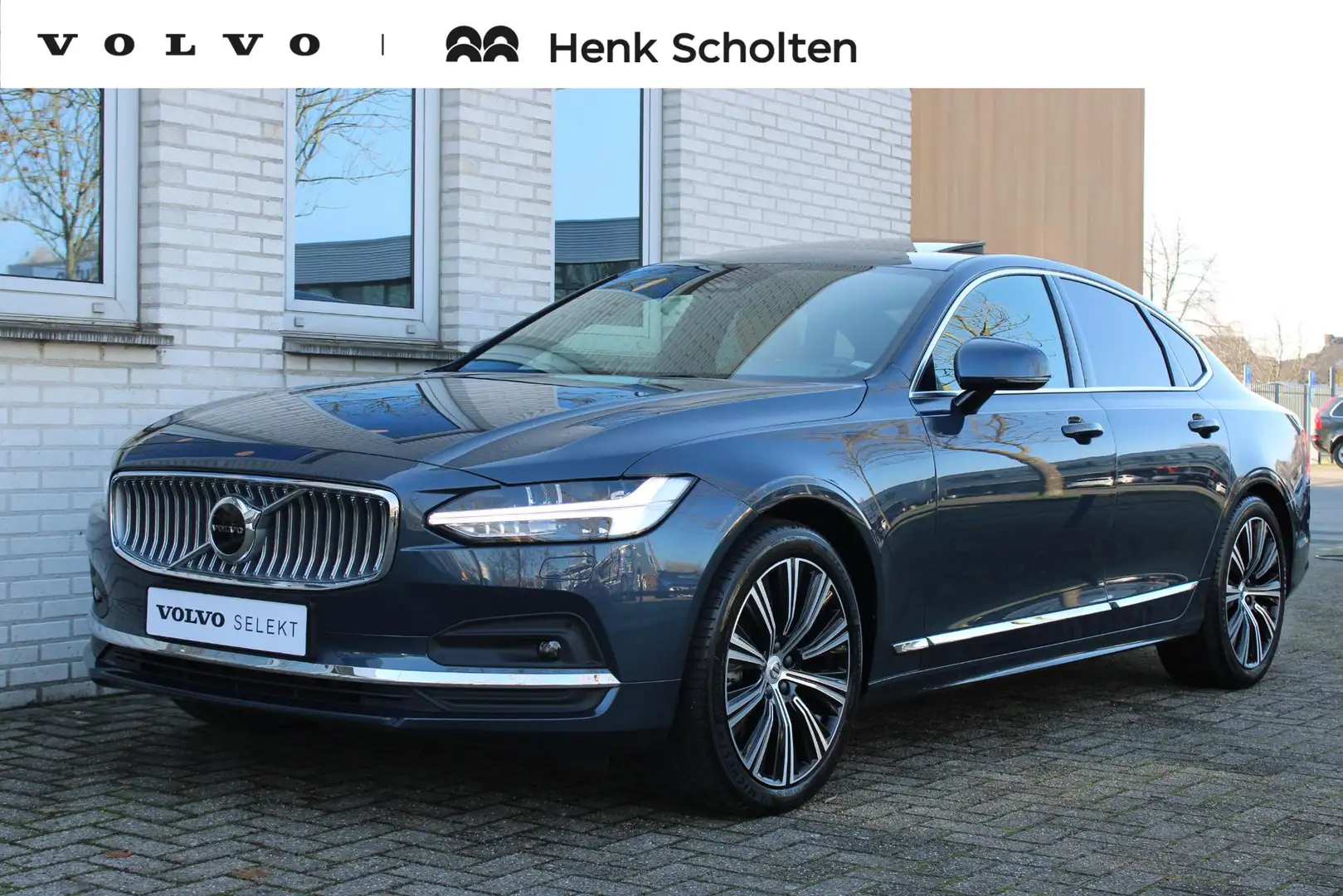 Volvo S90 2.0 B5 Ultimate Bright | Denim Blue metallic | Pan Bleu - 1