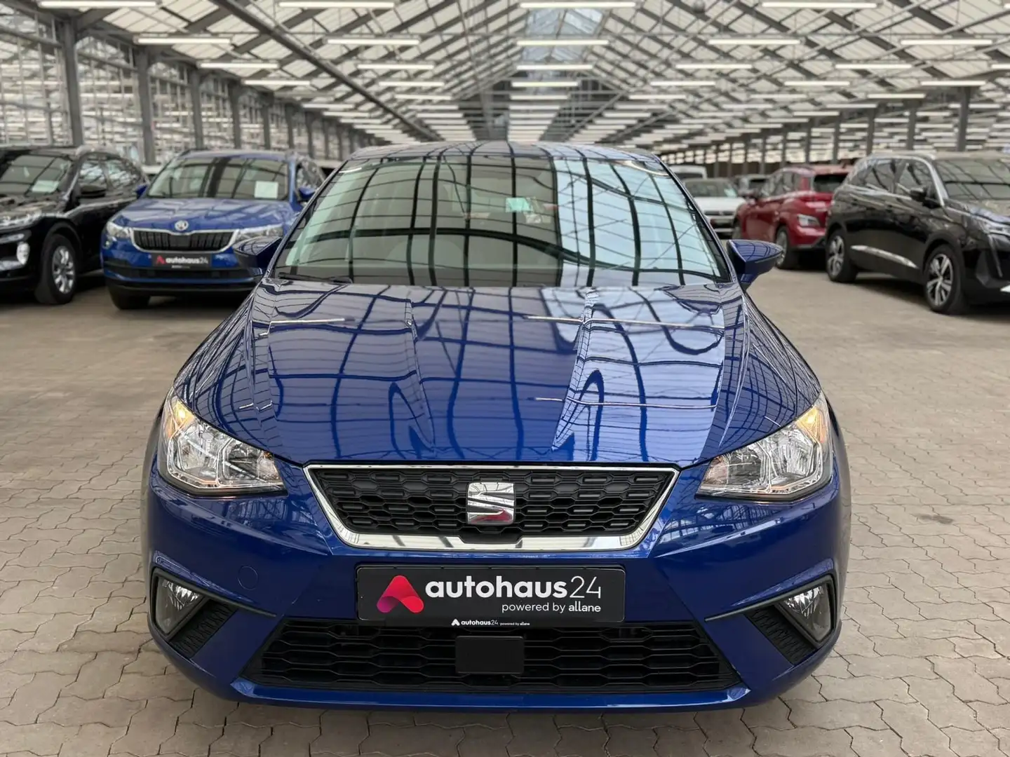 SEAT Ibiza 1.0 MPI Style FullLink|Klimaanlage Blauw - 2