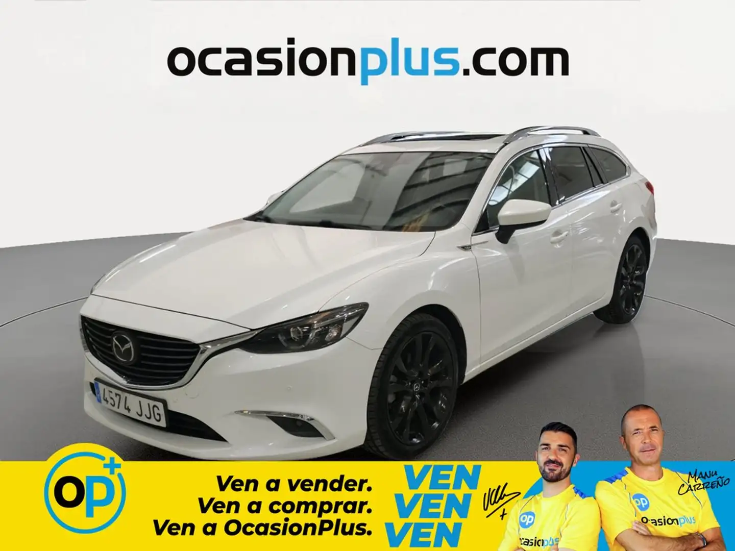 Mazda 6 M6 W. 2.2DE Lux.+Prem.Black+Travel+SR(Navi)Aut. 12 Blanco - 1