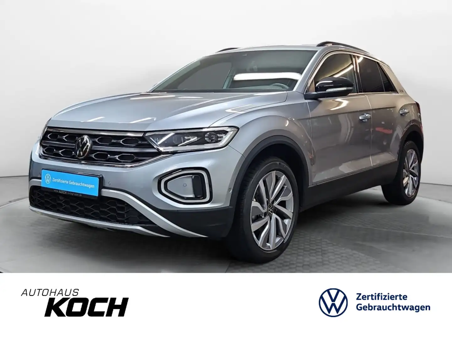 Volkswagen T-Roc 1.5TSI Goal DSG Navi AHK Silber - 1