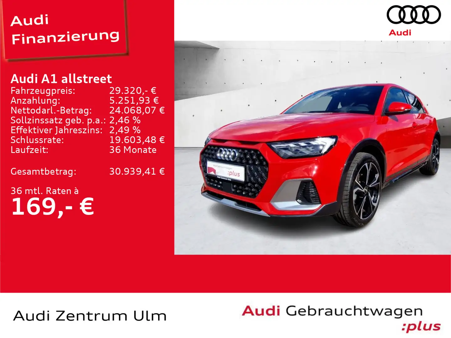 Audi A1 S-Line 35 TFSI 18 LED NAVI KEYLESS Rot - 1